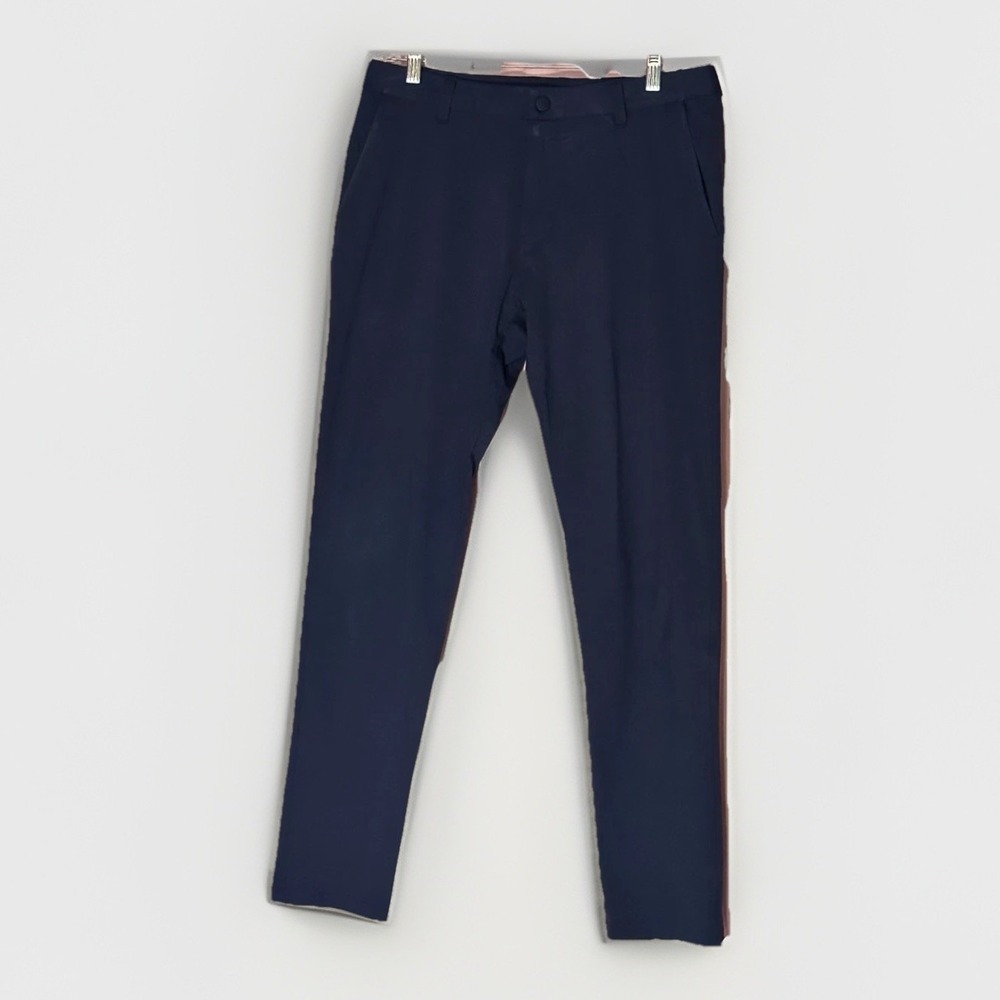 Rhone Commuter Pant‎ 32 Blue Performance Stretch Golf Work Travel Actual 34x29